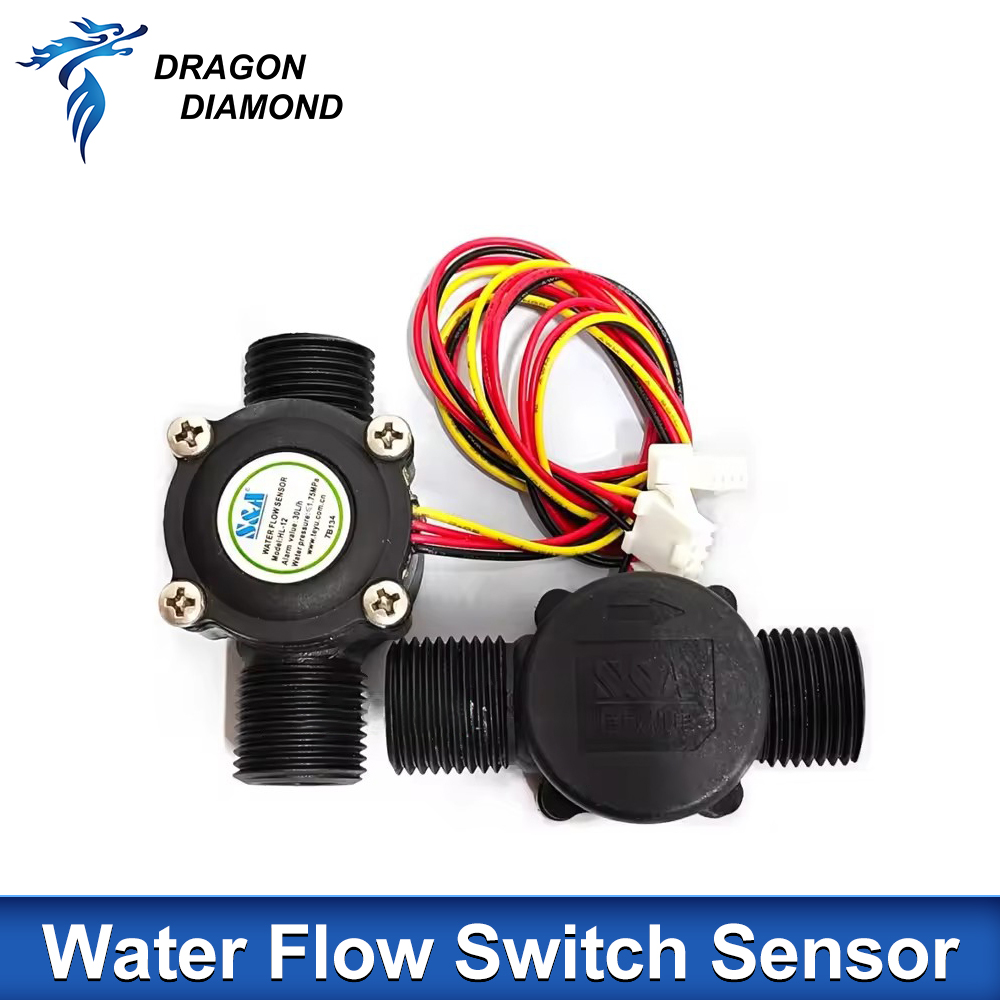 1PC Sensor de Fluxo de Água TY - Laser Industrial Chiller avaliação e preço