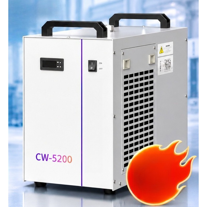 Resfriador industrial CW5200,  - Laser Industrial Chiller avaliação e preço