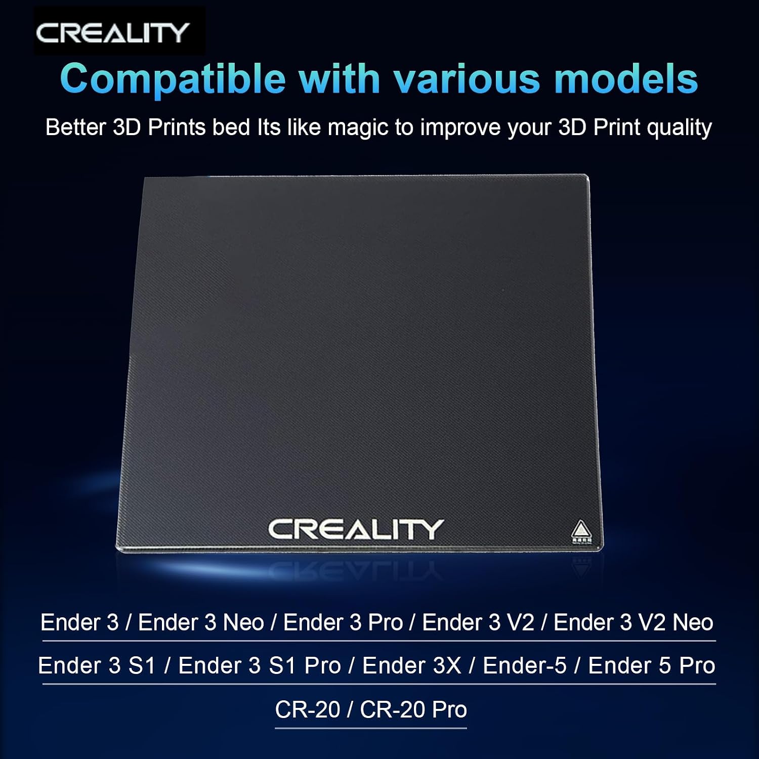 Placa de Vidro Temperado de Al - Creality Printer Ender 3 avaliação e preço