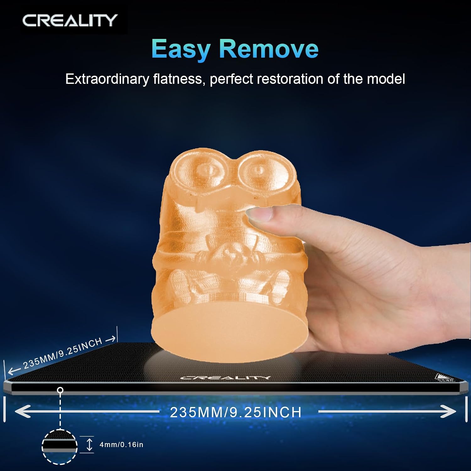 Placa de Vidro Temperado de Al - Creality Printer Ender 3 avaliação e preço