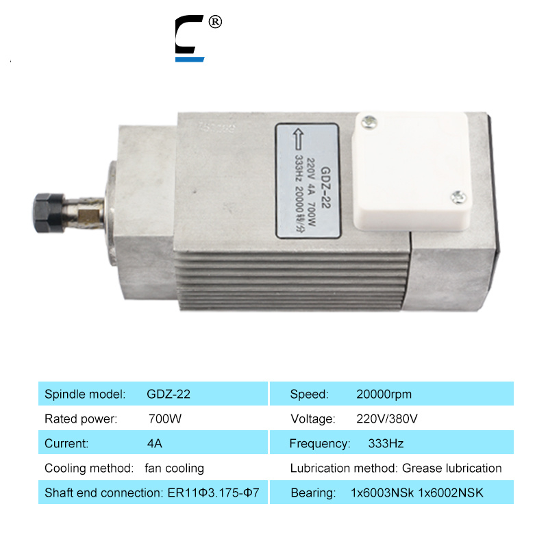 Fuso de arrefecimento a ar HYC - Cnc Spindle Motor avaliação e preço